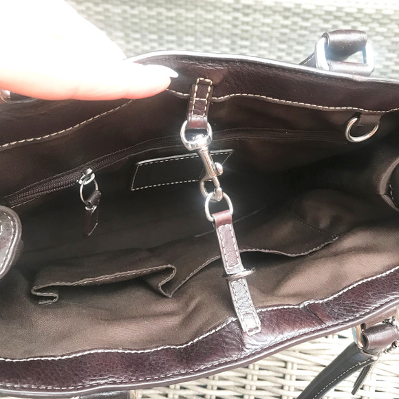 Coach Monogram Satchel Tote Bag E06J10247 - Picture 4 of 9